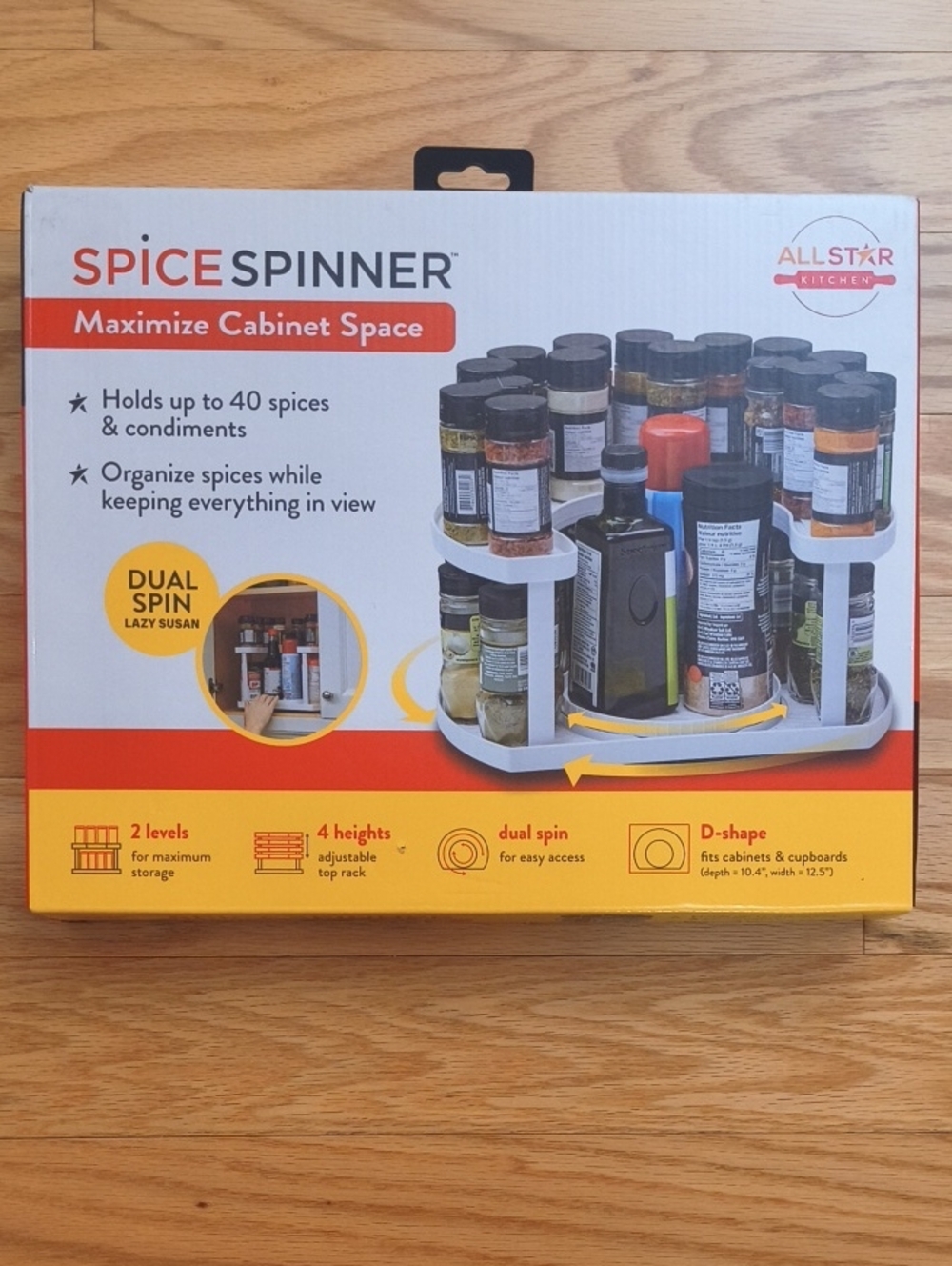 Spice Spinner Maximize Cabinet Space NWT